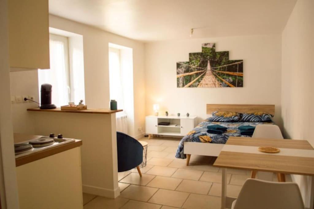 Studio Cosy Tv Wifi Confortable Et Chaleureux Gaillon Dış mekan fotoğraf